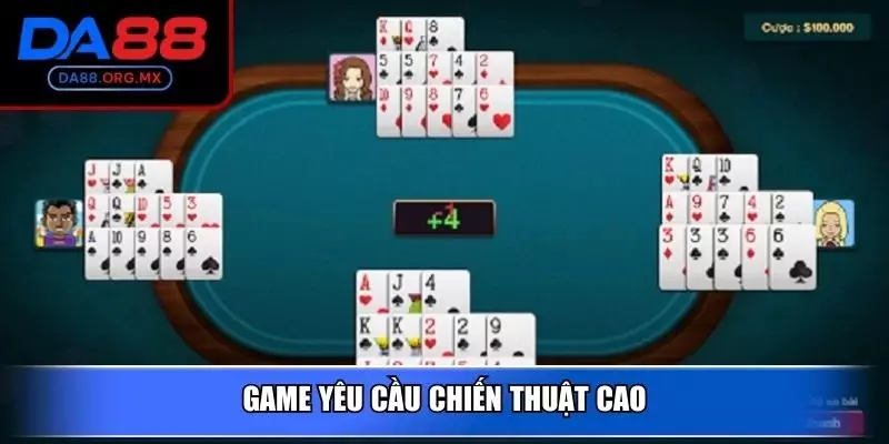 Game yêu cầu chiến thuật cao