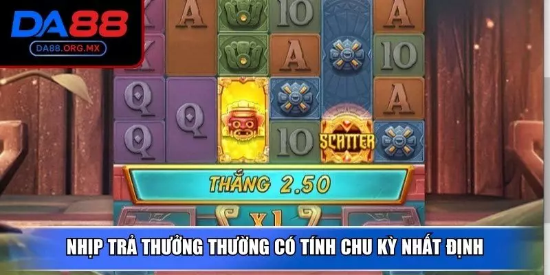 Nhịp trả thưởng thường có tính chu kỳ nhất định